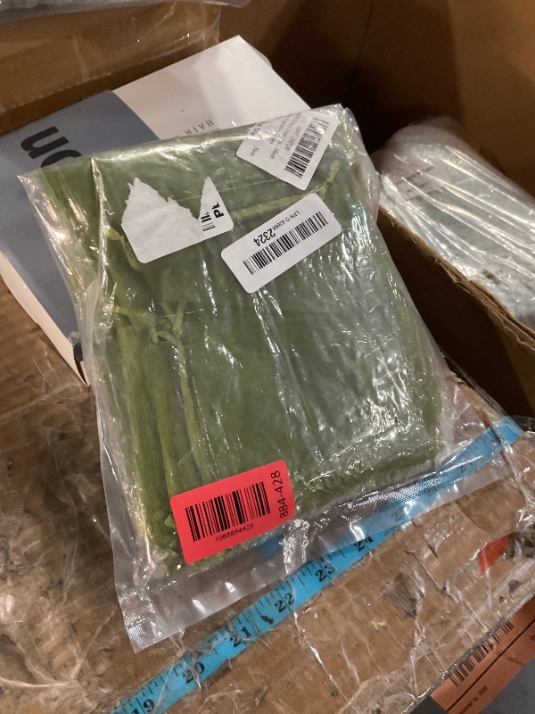 Photo 1 of 100 Pcs Fruit Protection Bags, Small Green Fruits Plant Bag 5''×7''Fruit Green Strawberry Netting Cover Drawstring Mesh Bags, Greens Fruit Cover Mesh Bag with Drawstring for Flower and Vegetables