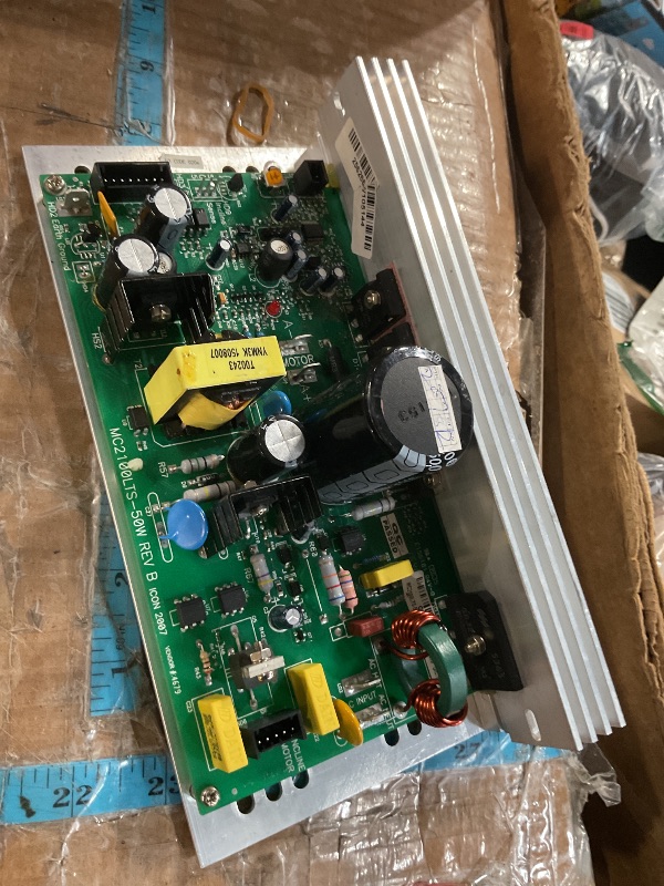 Photo 1 of ******Stock photo of reference only****** MC1618DLS 386762 Treadmill Motor Control Board Controller ZC0547 Works with Proform Nordic Track (Black connectors)