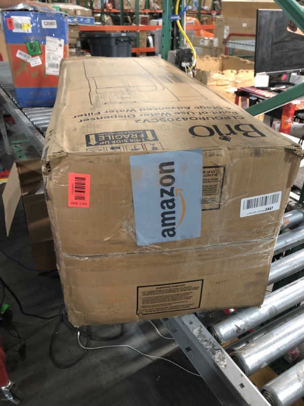 Photo 1 of Brio Commercial Grade Bottleless Ultra Safe Reverse Osmosis Drinking Water Filter Water Cooler Dispenser-3 Temperature Settings Hot, Cold & Room Water - UL Approved – Point of Use