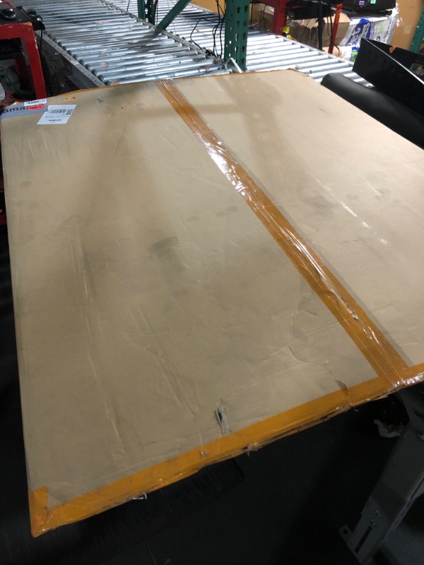 View 4 of [Large Size] Crystal Clear 1/5" Thick 59" x 47" Heavy Duty Hard Chair Mat, Can be Used on Carpet or Hard Floor