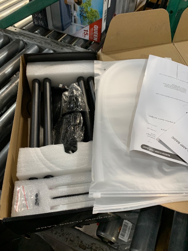 Photo 1 of ***READ NOTES**
Vexinat Corner Floor Lamp - 2 Pack LED Corner Lamp with App/Remote/Button Control, Smart LED Floor Lamp with Music Sync and 16 Million Colors, Color Changing Standing Lamp for Living Room, Bedroom