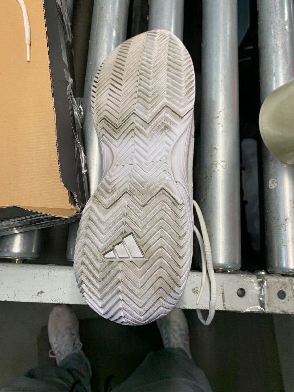 Photo 1 of ***HEAVILY USED***
Adidas Mens Game Court 2 White/White/Matte Silver 10.5