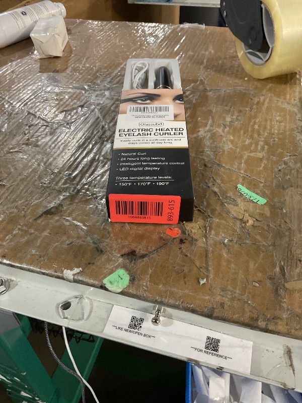 Photo 3 of USB-Rechargeable Heated Eyelash Curler with LED Display - 3 Temp Settings, Mini Design, Safe Curling for Long-Lasting Natural Lashes