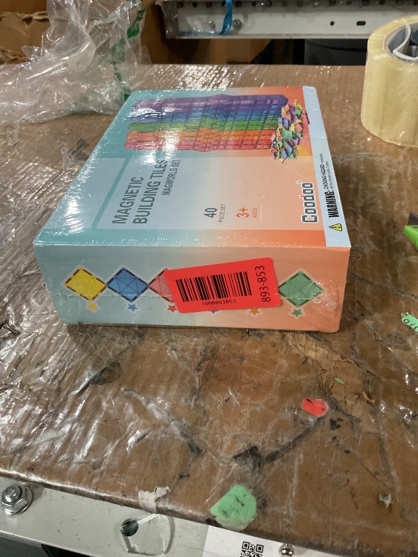 Photo 1 of * factory sealed *
Coodoo Magnetic Tiles Kids Toys STEM Magnet Toy for Toddler Magnetic Blocks Building Preschool Learning Sensory Montessori Toys for 3+ Year Old Boys and Girls, Safe Creativity Toddler Kids Toy 40PCS