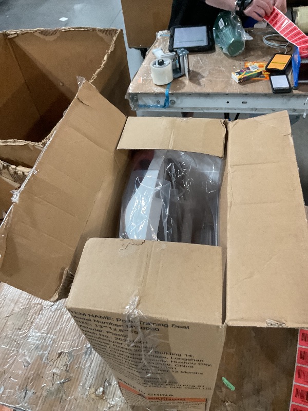 Photo 1 of * may or may not work *
Primlect Potty Training Seat, Easy Assembly Toddler Toilet Seat, 2 in 1 Potty Training Toilet, Splash Guard Anti-Slip Pad Step Stool for Boys Girls (Pink)