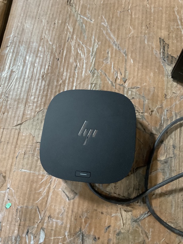Photo 1 of (missing power block) HP USB-C Dock G5-11-in-1 Adapter for Both USB-C and Thunderbolt-Enabled Laptops, PCs, & Notebooks -