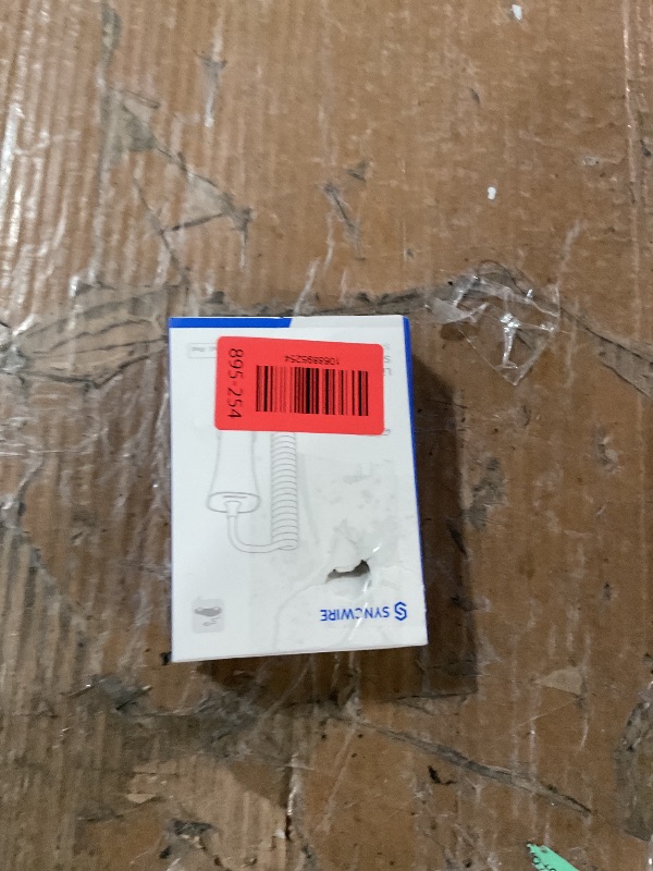 Photo 1 of [Apple MFi Certified] Syncwire iPhone Car Charger 32W Super Fast Car Phone Charger Cigarette Lighter USB Car Adapter with Build-in 5FT Coiled Lightning Cable for Apple iPhone 14/13/12/11/XR/Max, iPad