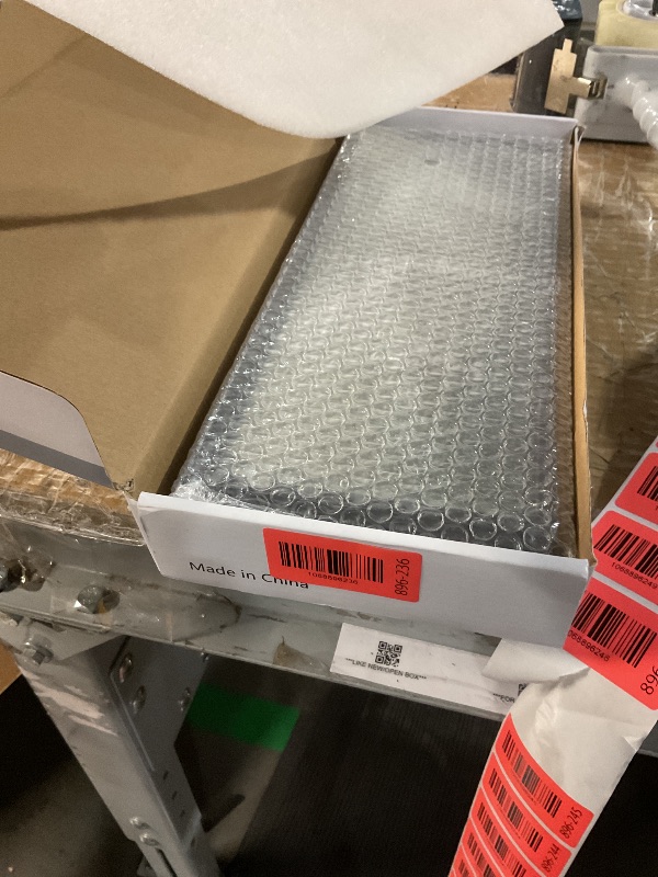 Photo 1 of ***(PARTS ONLY/ MAJOR DAMAGE/ NON FUNCTIONAL)***WallarGe 14.5'' Large Digital Wall Clock Battery Operated with Jumbo Numbers, Temperature and Date - Easy to Read and Set, Auto DST