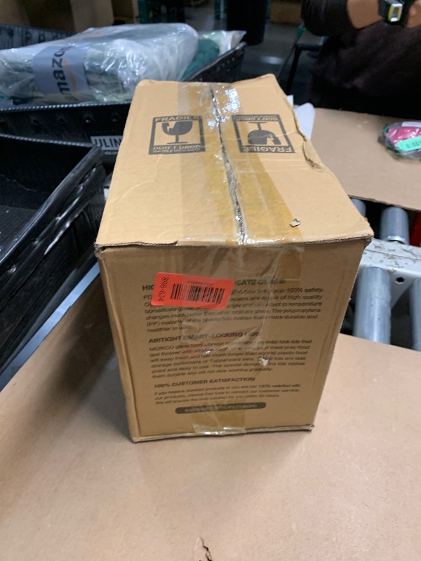 Photo 1 of [10-Pack] Glass Meal Prep Containers with Lids, MCIRCO Food Storage Containers with Snap Locking Lids, Airtight Lunch Containers, Microwave, Oven, Freezer and Dishwasher