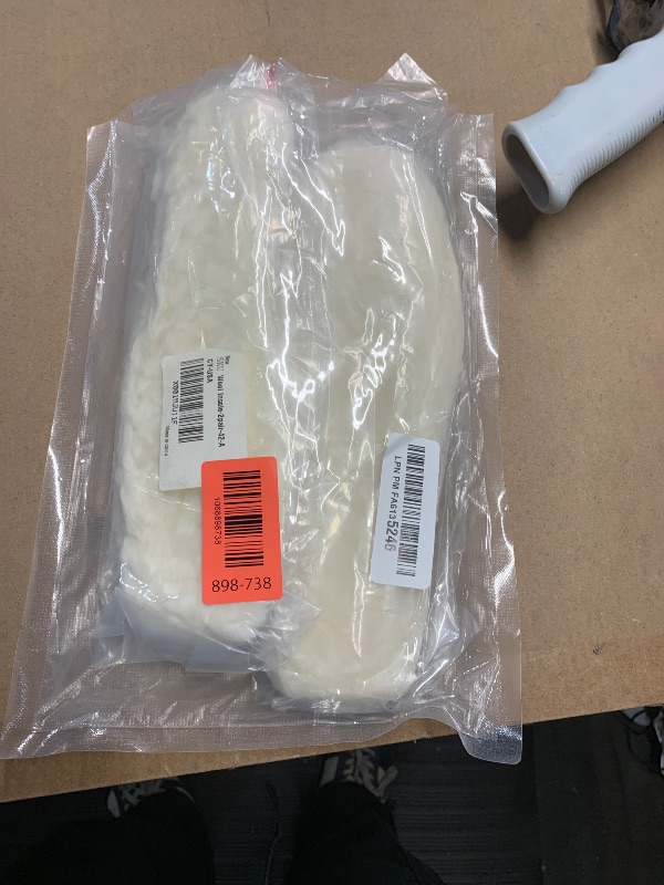 Photo 1 of [2 Pair]Real Pure Sheepskin Luxury Insoles Sheepskin Lambswool Blended Shoe Insoles | Durable & Fluffy Perfect for Flat, Beige, [2-Pairs]US 8.5