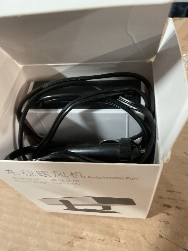 Photo 1 of ?New 2025?Portable Car Heater Fast Demisting Defroster, 12V 150W Automobile Heater Can Heat Rapidly in 60 Seconds with Heating & Cooling & Air Purify, Car Fan Windshield Defroster(Black) (LT-701)