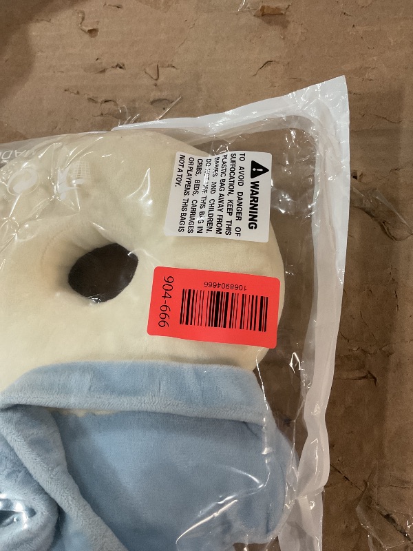 Photo 1 of Feidoog Baby Head Protection Backpack with 3 Baby Knee Pads - Soft & Lightweight Head Protection for Walking and Crawling,Blue White Astronauts