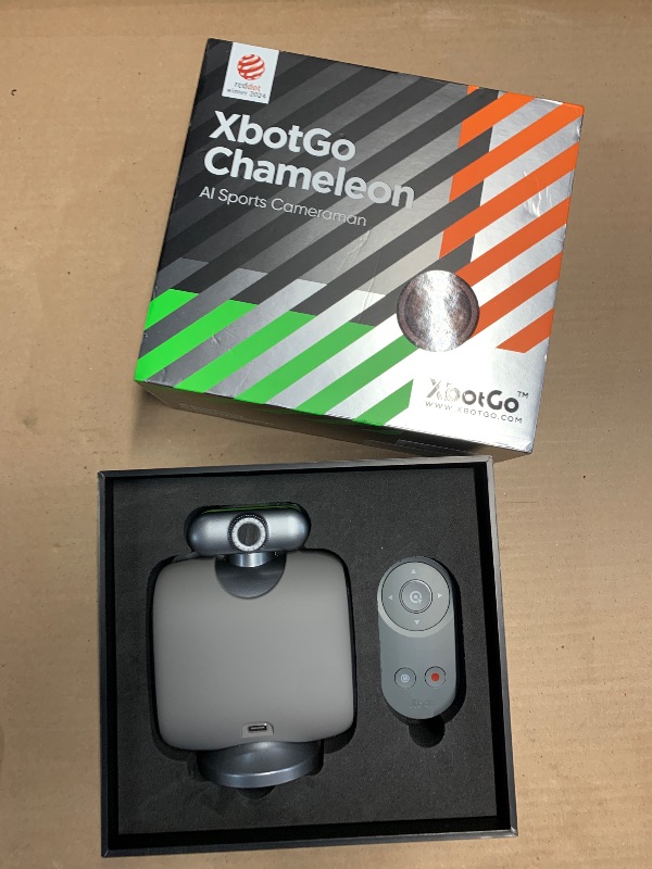 Photo 3 of XbotGo Chameleon AI Auto Sports Action Camera - 4K 60FPS Soccer Camera and Basketball Tracking Camera for Team Sports, Live Streaming, No Subscription, Works with iOS & Android (Lava Graphite)