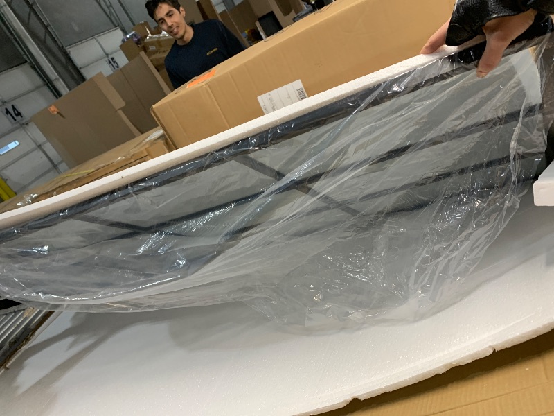 Photo 1 of Delma Full Length Mirror, 30"x 70" Window Pane Decorative Mirror for Wall, Black Metal Framed Wall Decor, Wall Mounted, Hanging or Leaning for Bedroom, Living Room, Entryway