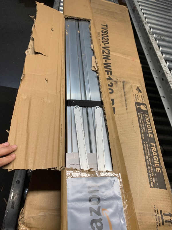 Photo 1 of APARECIUM Aluminum Foldable Twin Front 5-Step Ladder, Compact Step Stool with Wide Anti-Slip Pedal, Portable, 330lb Capacity