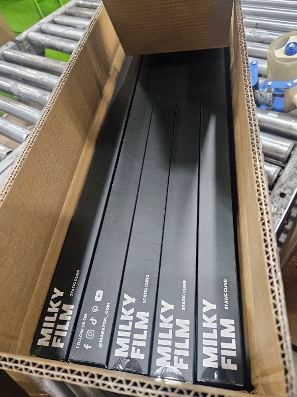 Photo 1 of **30 PACK** FACTORY SEALED*** ARAPON® Opaque Window Vinyl Static White [35.4x78.7 Inch] – Includes eBook with Professional Tips – High Privacy Window Stickers – Window Vinyl for Bathroom