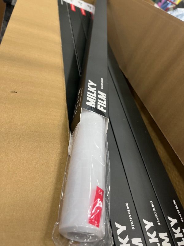 Photo 1 of **20 PACK** FACTORY SEALED***MARAPON® Opaque Window Vinyl Static White [35.4x78.7 Inch] – Includes eBook with Professional Tips – High Privacy Window Stickers – Window Vinyl for Bathroom