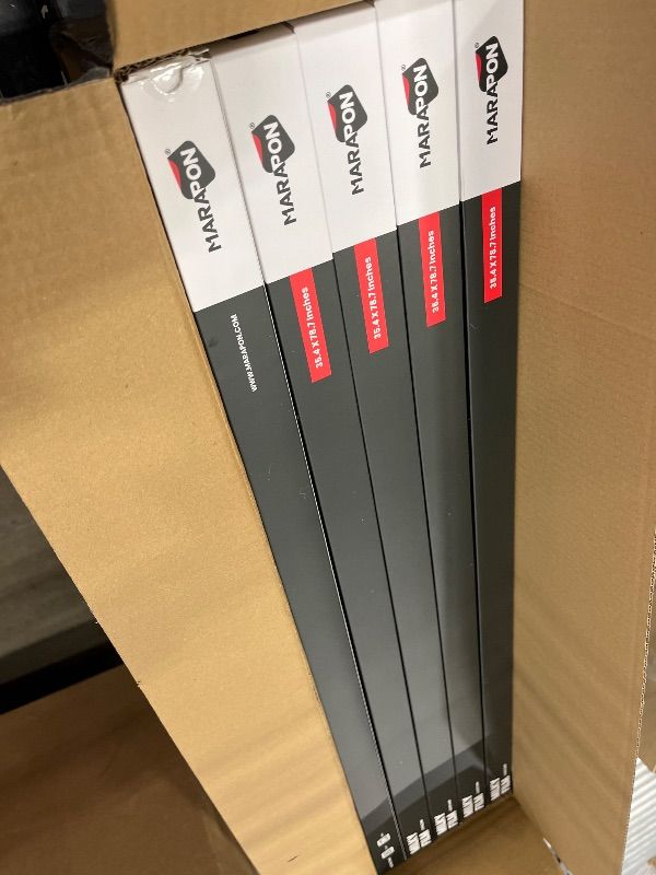 Photo 1 of **20 PACK** FACTORY SEALED***MARAPON® Opaque Window Vinyl Static White [35.4x78.7 Inch] – Includes eBook with Professional Tips – High Privacy Window Stickers – Window Vinyl for Bathroom