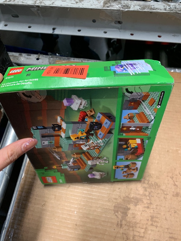 Photo 1 of ***FACTORY SEALED***LEGO Minecraft The Trial Chamber Building Toy - Gamer Playset for Kids, Girls and Boys, Ages 8+ - Includes Shadow Hoodie Minifigure for Pretend Play - Gift Idea for Birthday - 21271