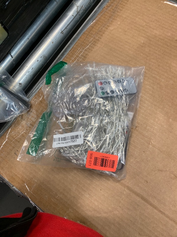 Photo 1 of ***STOCK PHOTO FOR REFERENCE ONLY*** suddus 33ft 100 LED Outdoor String Lights, White Fairy Lights Battery Operated with Remote, Led Twinkle Lights for Bedroom, Backyard, Wedding, Tree, Mason Jar, Wall, Centerpiece, Christmas