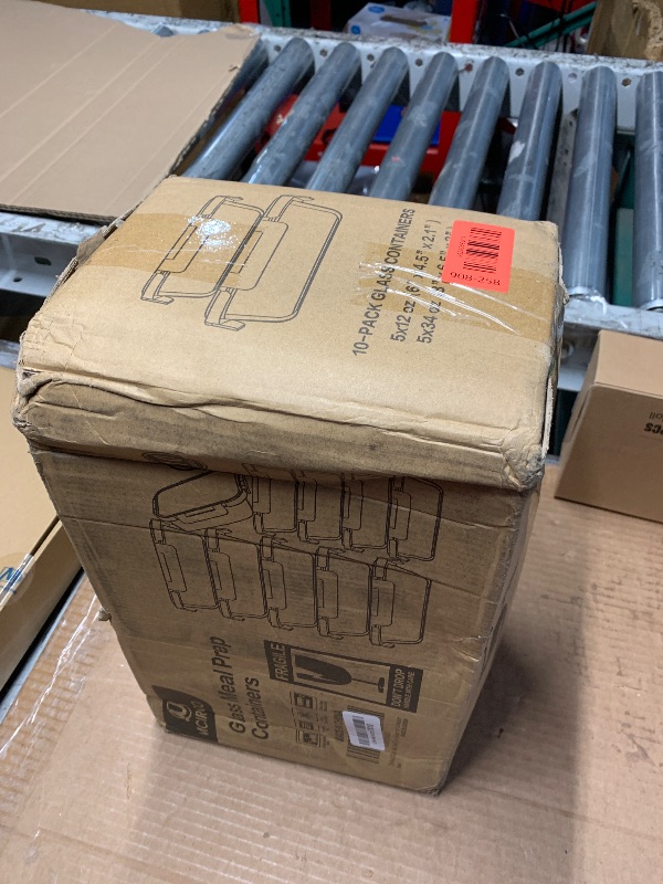 Photo 1 of [10-Pack] Glass Meal Prep Containers with Lids, MCIRCO Food Storage Containers with Snap Locking Lids, Airtight Lunch Containers, Microwave, Oven, Freezer and Dishwasher