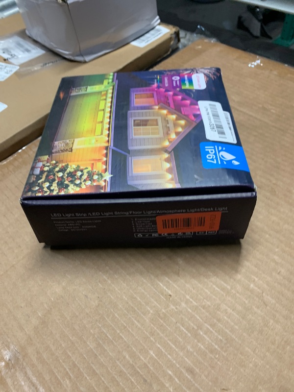 Photo 1 of Permanent Outdoor Lights for House, 100ft Smart RGB LED Eave Lights Outdoor Decor with App/Remote Control, IP67 Waterproof Lighting with Multi Scene Modes for Christmas, Daily, Party, Holiday