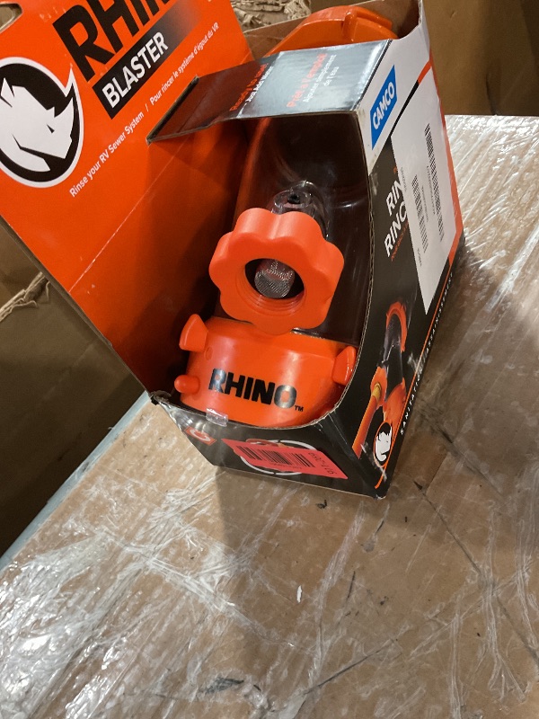 Photo 1 of (incomplete) Camco Rhino Blaster RV Tank Rinser with Backflow Preventer - RV Accessories for Toilet and Waste Tank Cleaning -