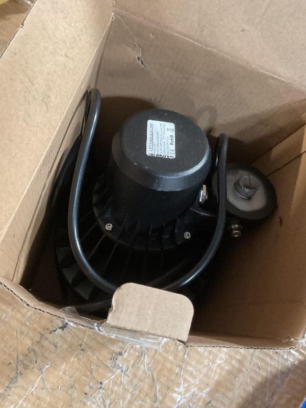 Photo 1 of (missing pieces) SUNVIE 40W Spot Lights Outdoor 120V LED Plug in Spotlight Outdoor 4000LM Ultra Bright Flag Pole Light 3000K Warm White Landscape