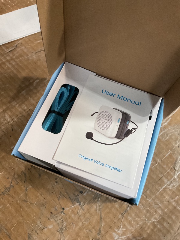 Photo 1 of (Black) Portable Rechargeable Voice Amplifier for Teachers, Coaches, Tour Guides, presentations, and Meetings with a Large Number of attendees