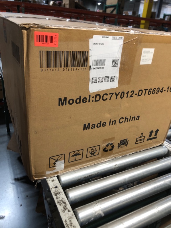 Photo 1 of **Only One**
KISLOT Upholstered Dining Chairs Set of 4 with Casters, Wingback Modern Side Armless Deskchair with Rollers for Diningroom Bedroom Livingroom Reading Room, Cream Faux Leather