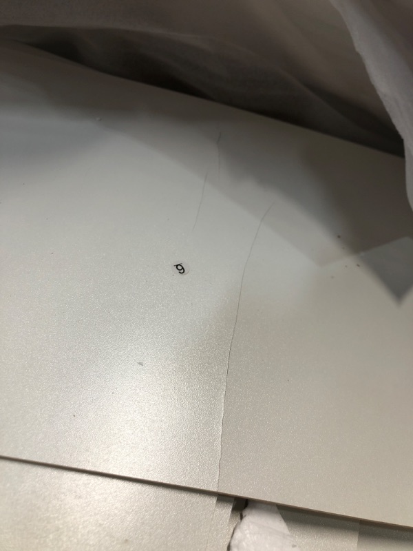 Photo 1 of ***DAMAGED - SEE NOTES/PICTURES*** Jocoevol White 5 Drawer Dresser for Bedroom, 15" D x 23.7" W x 40.4" H in Simply Modern Chest of Drawers, Wood Storage Dresser with Deep Drawers for Living Room Hallway Entryway, White