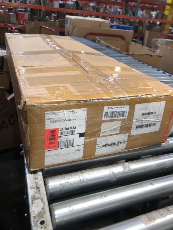 Photo 1 of ***DAMAGED - SEE NOTES/PICTURES*** Jocoevol White 5 Drawer Dresser for Bedroom, 15" D x 23.7" W x 40.4" H in Simply Modern Chest of Drawers, Wood Storage Dresser with Deep Drawers for Living Room Hallway Entryway, White