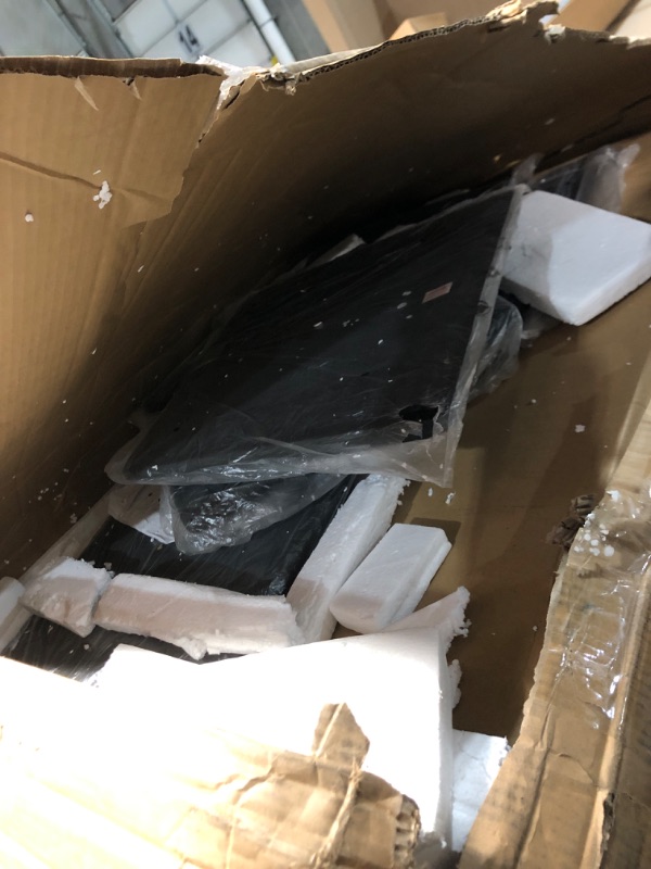 Photo 2 of Garvee Dining Table Set for 4, Kitchen Table with Upholstered Bench and 2 Chairs, 4-Piece Wooden Dining Table Set for Apartment, Dining Room, Small Space, Black