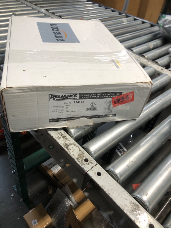 Photo 1 of ***DAMAGED - SEE NOTES/PICTURES*** Reliance Controls 31410B Pro/Tran 10-Circuit 30-Amp Indoor Generaor Transfer Switch