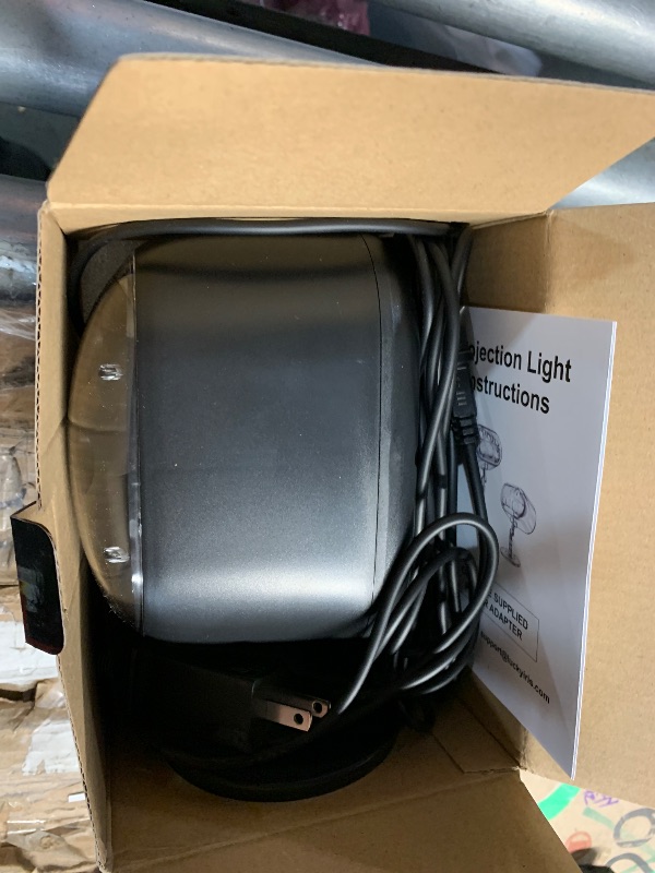 Photo 1 of ***(PARTS ONLY/ NON FUNCTIONAL)***Snowflake Projector Lights with Remote, Timer, Dimmer, IP68 Waterproof, Christmas Projector Lights Outdoor, 270° Rotation for Christmas Decorations