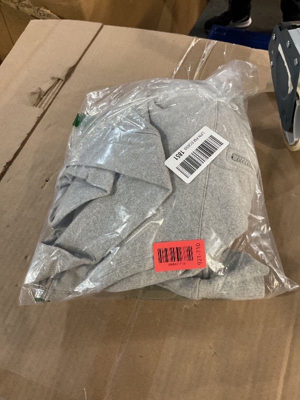 View 2 of * grey *
THE GYM PEOPLE Women's Half Zip Pullover Sweatshirt Fleece Stand Collar Crop Sweatshirt with Pockets Thumb Hole size large