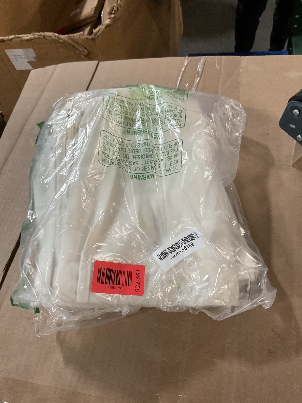 Photo 1 of * they are a little dirty *
2 Pack Large Canvas Comforter Storage Bags Closet Organizer for Clothes Sweater Clothes Organizer with Dual Zipper Three Carrying Hand