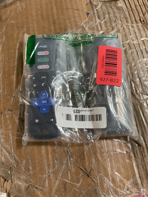Photo 1 of (Pack of 2) Replacement Remote Control Only for Roku TV, Compatible for TCL Roku/Hisense Roku/Onn Roku/Sharp Roku/Element Roku/Westinghouse Roku/Philips Roku Smart TVs (Not for Roku Stick and Box)