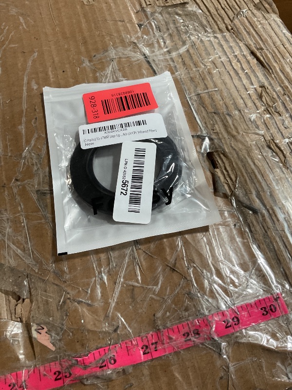 Photo 1 of (2 Pcs) 55-77MM Step-Up Ring Adapter, 55mm to 77mm Step Up Filter Ring, 55 mm Male 77 mm Female Stepping Up Ring for DSLR Camera Lens and ND UV CPL Infrared Filters