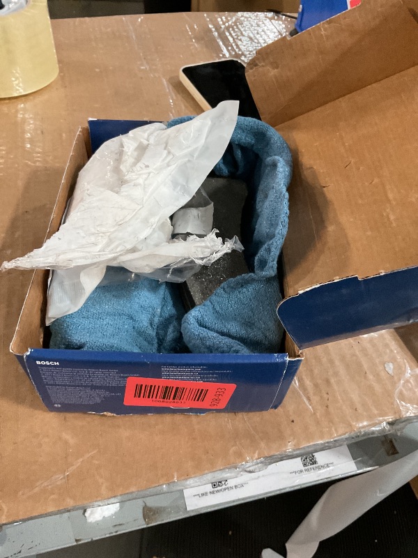 Photo 1 of BOSCH BE785H Blue Ceramic Disc Brake Pad Set With Hardware - Compatible With Select Cadillac Escalade; Chevrolet Avalanche, Express, Silverado, Suburban, Tahoe; GMC Savana, Sierra, Yukon, XL + More