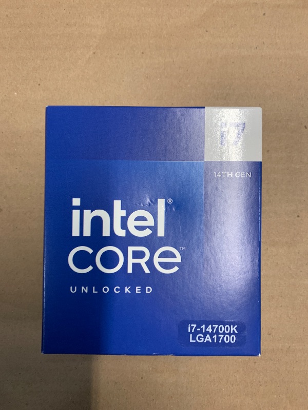 Photo 1 of ***FACTORY SEALED***Intel® Core™ i7-14700K Desktop Processor 20 cores (8 P-cores + 12 E-cores) up to 5.6 GHz