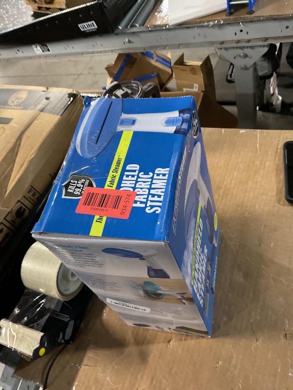 Photo 1 of **PARTS ONLY** **NONFUNCTIONAL** Conair Handheld Garment Steamer for Clothes, ExtremeSteam 1200W, Portable Handheld Design,White/Blue