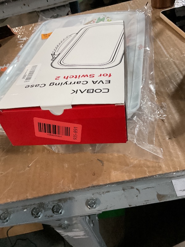 Photo 1 of CoBak Large Capacity Carrying Case for Nintendo Switch 2 (2025) - 3 in 1 Accessories Bundle with 2 Screen Protectors, Thumb Grip Caps, 24 Game Cartridges, Hard Shell Portable Travel Pouch, Black