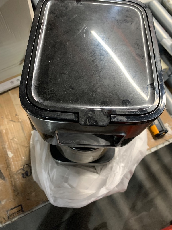 Photo 1 of ***(HEAVILY USED/ MINOR DAMAGE)***SHARDOR 10-Cup Programmable Coffee Maker, Regular & Strong Brew Drip Coffee Machine for Home and Office, Auto Shut Off, Permanent Filter, Silver