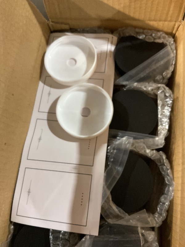 View 2 of [ 8 Pack ] Glass Juicing Bottles with 2 Straws & 2 Lids w Hole- 16 OZ Travel Drinking Jars, Water Cups with Black Airtight Lids, Reusable Tall Mason Jar for Juice, Bubble Tea, Smoothie, Tea, Kombucha