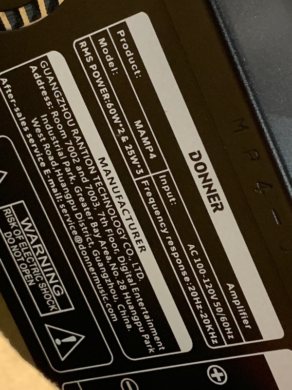 Photo 1 of (see all images) Donner Stereo Receivers, 5.1 Channel Audio Amplifier with Bluetooth 5.3, Optical/Coaxial, USB, FM, 2 Mic-in, Echo, RCA