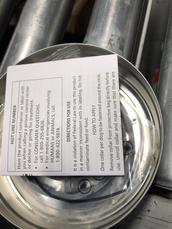 Photo 1 of ****opened for inspection****Seresto Large Dog Vet-Recommended Flea & Tick Treatment & Prevention Collar for Dogs Over 18 lbs. | 8 Months Protection