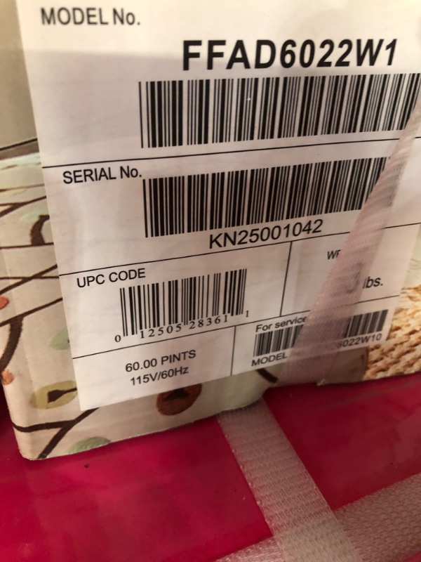 Photo 1 of ***FACTORY SEALED*****Frigidaire 60 Pint Dehumidifier