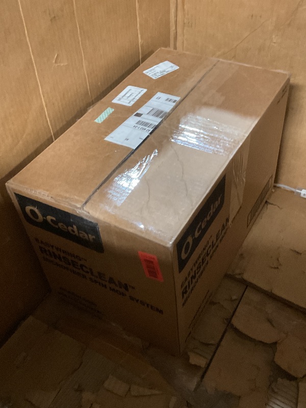 Photo 1 of ***MISSING PARTS***
O-Cedar RinseClean Spin Mop & Bucket System | Clean with Clean Water | Removes 99% of Bacteria