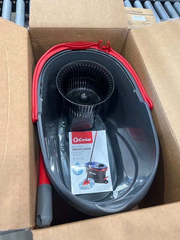 Photo 1 of ***MISSING PARTS***
O-Cedar RinseClean Spin Mop & Bucket System | Clean with Clean Water | Removes 99% of Bacteria